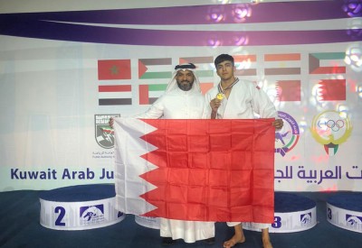 عبدالله نعمة يهدي البحرين برونزيتان من بطولة الأندية والمنتخبات العربية للجودو