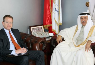 محافظ العاصمة يبحث والسفير الامريكي أوجه التعاون المشترك