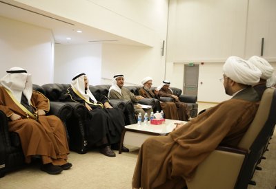 المستشار البوعينين يجتمع مع قضاة المحاكم الشرعية