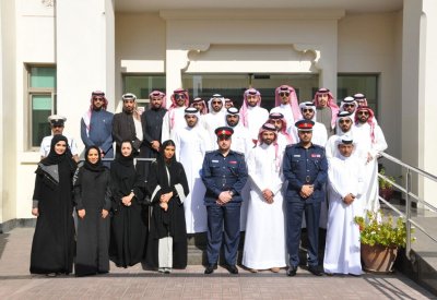 "شرطة العاصمة" تستقبل مجموعة من الباحثين القانونيين المرشحين للعمل بالنيابة