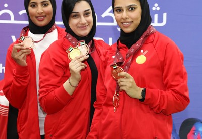 الرماية البحرينية تعود للتصويب بدورة الألعاب للأندية العربية للسيدات بالشارقة