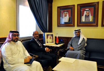وزير الإسكان يستقبل النائب فلاح هاشم