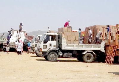تقرير أممي يكشف عمليات نهب الحوثيين للمساعدات الإغاثية