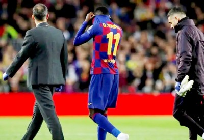 سيتيين: برشلونة يحتاج مهاجماً بدلاً من المصاب ديمبيلي