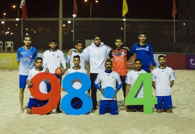 "الشباب والرياضة" تنظم بطولة 98.4 للألعاب الشاطئية