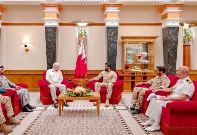 سمو مستشار الأمن الوطني قائد الحرس الملكي يستقبل كبير مستشاري الدفاع للشرق الأوسط بالمملكة المتحدة