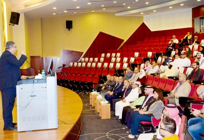 "العلوم التطبيقية" تلتقي موظفيها وطلبتها الجدد ضمن فعاليات يوم التهيئة للموظفين والطلبة