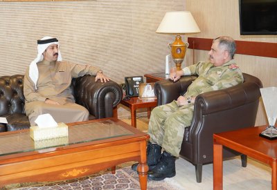 مدير أركان الحرس الوطني يستقبل وكيل وزارة الخارجية للشؤون الدولية