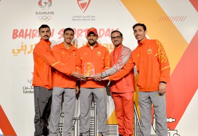 فريق قوة دفاع البحرين يفوز بالمركز الأول بلعبة "تحدي الحواجز"