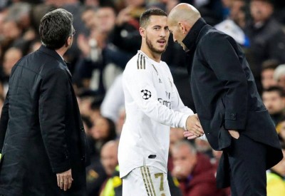  زيدان يزف بشرى لمشجعي ريال مدريد بشأن هازارد 