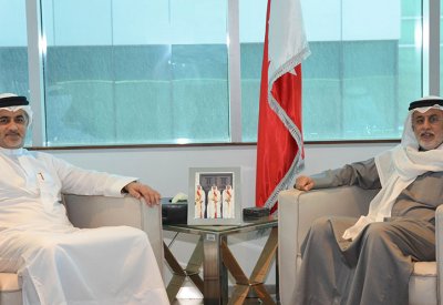 وزير الصناعة يلتقي سعادة النائب ممدوح الصالح