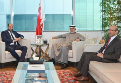 وزير التجارة يستقبل مدير عام شركة موندليز العالمية