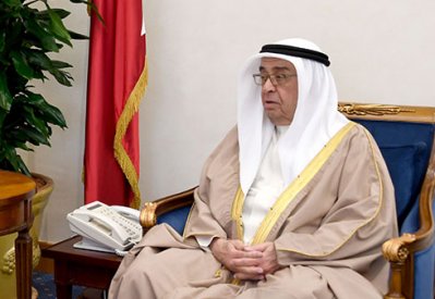 محمد بن مبارك يستقبل وزير الخارجية