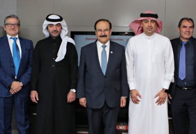 ميرزا يستقبل وفداً من مجموعة شركات متخصصة في الطاقة المستدامة