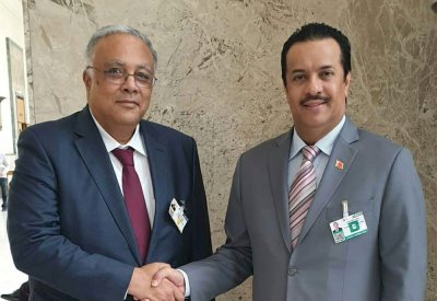 مساعد وزير الخارجية يجتمع مع مساعد وزير خارجية مصر