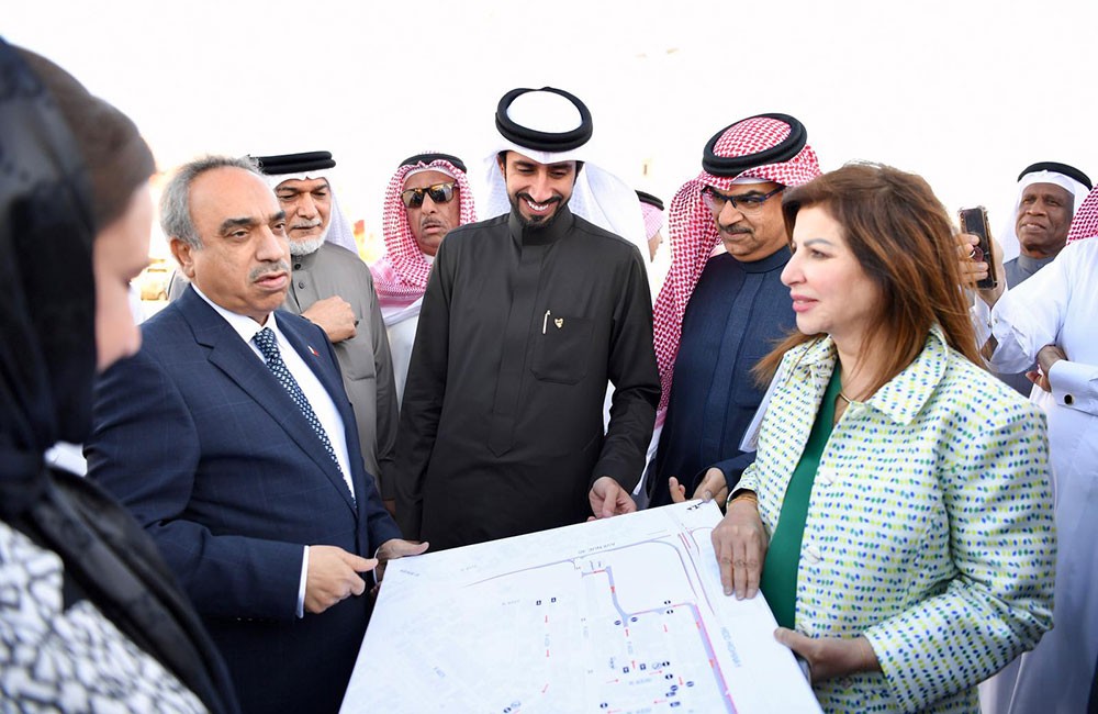 خلف وقمبر يتفقدان "سابعة المحرق"
