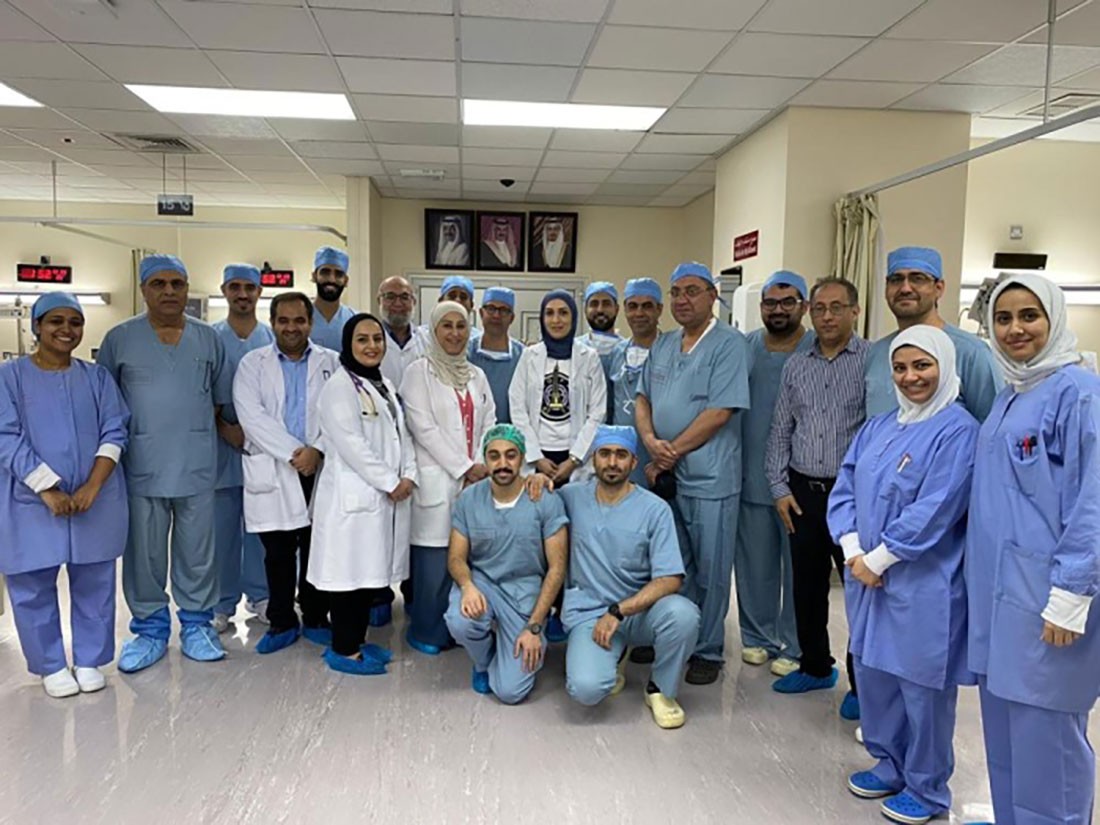 قسم الجراحة بالسلمانية يجري أول عملية نقل وزراعة كلى في 2020