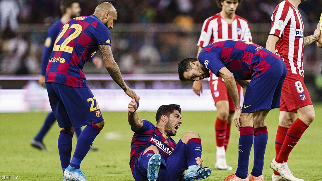  برشلونة يطارد لويس سواريز لتعويض غياب لويس سواريز 