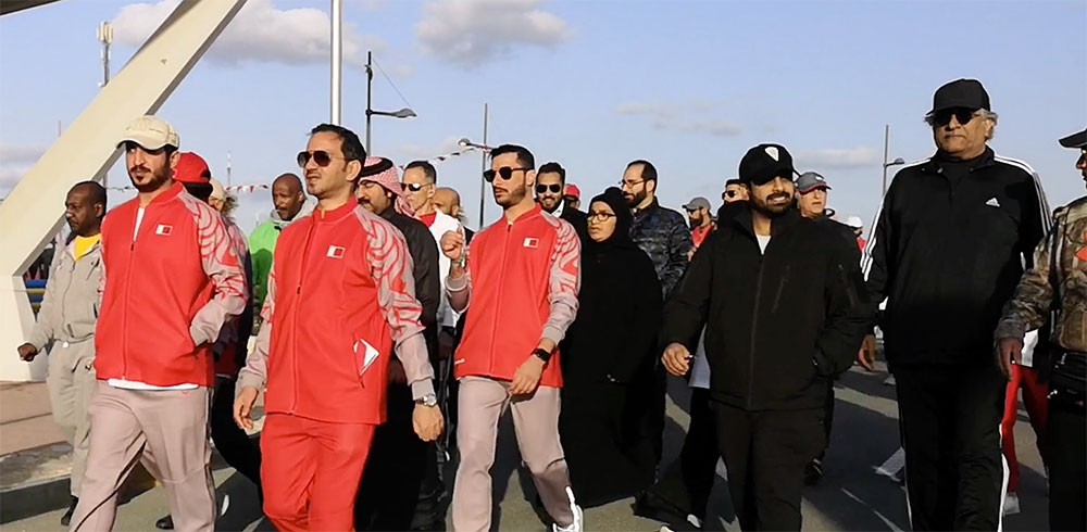 بالفيديو: البحرينيون يقهرون "سعد الذابح" في اليوم الرياضي!