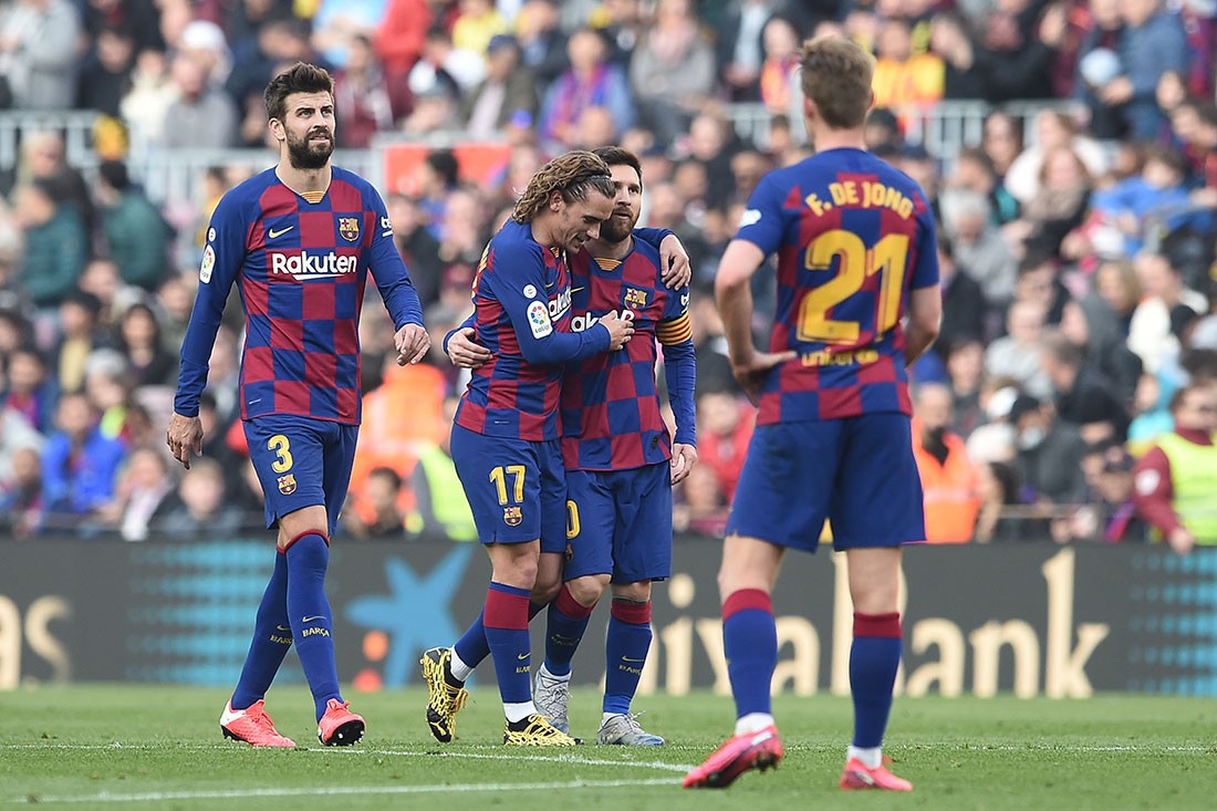  برشلونة يشعل سباق الصدارة بفوز صعب على خيتافي 