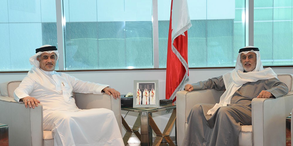 وزير الصناعة يلتقي سعادة النائب ممدوح الصالح