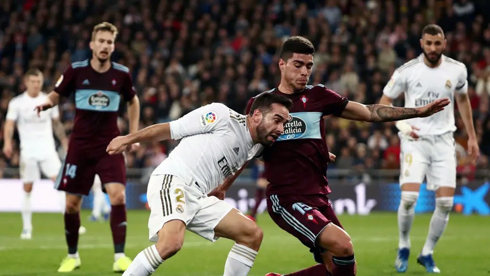 سلتا فيغو يخدم برشلونة بتعادله مع ريال مدريد