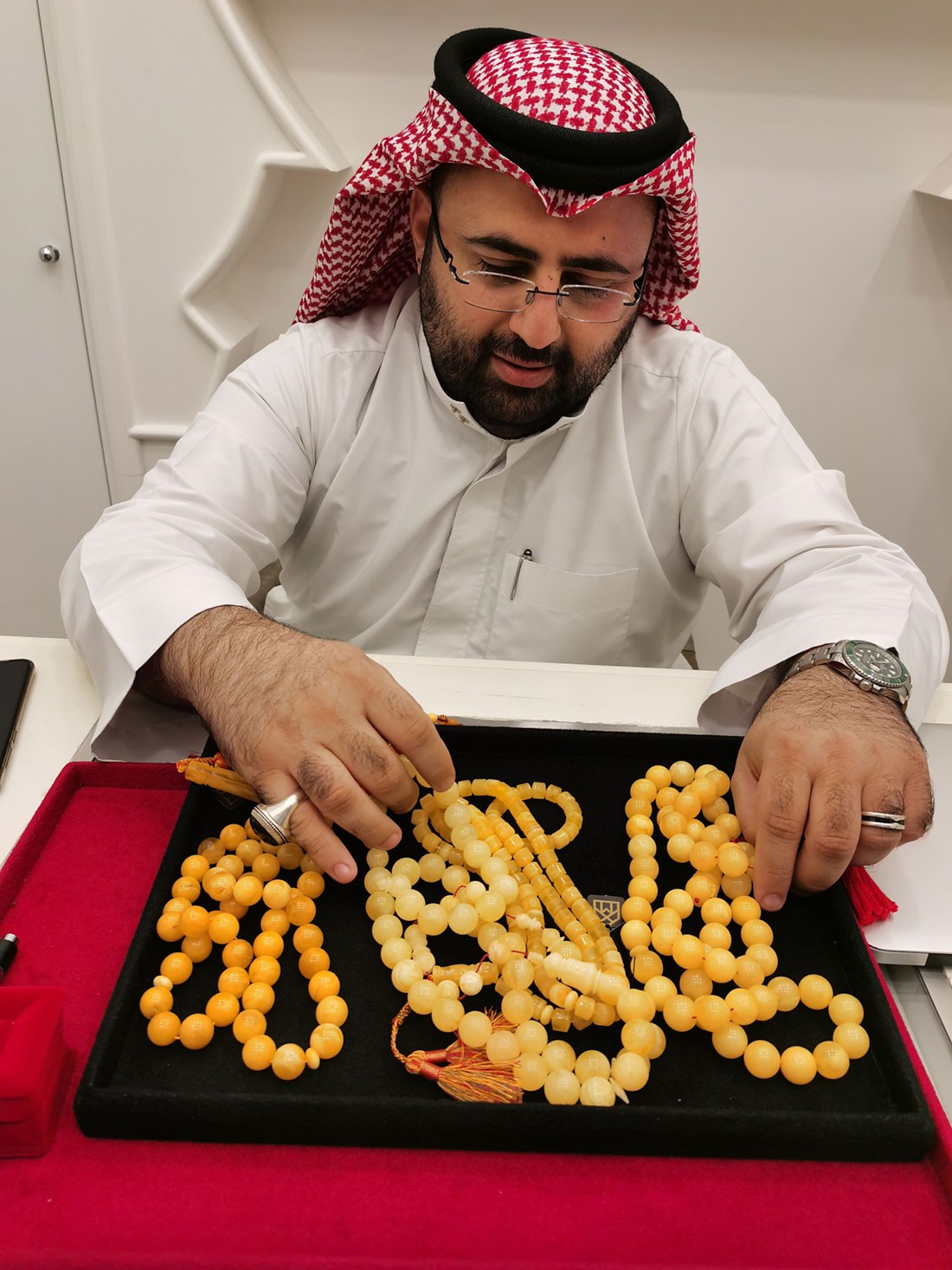 حمد الريس: انتعاش تجارة الكهرم بالرغم من الركود