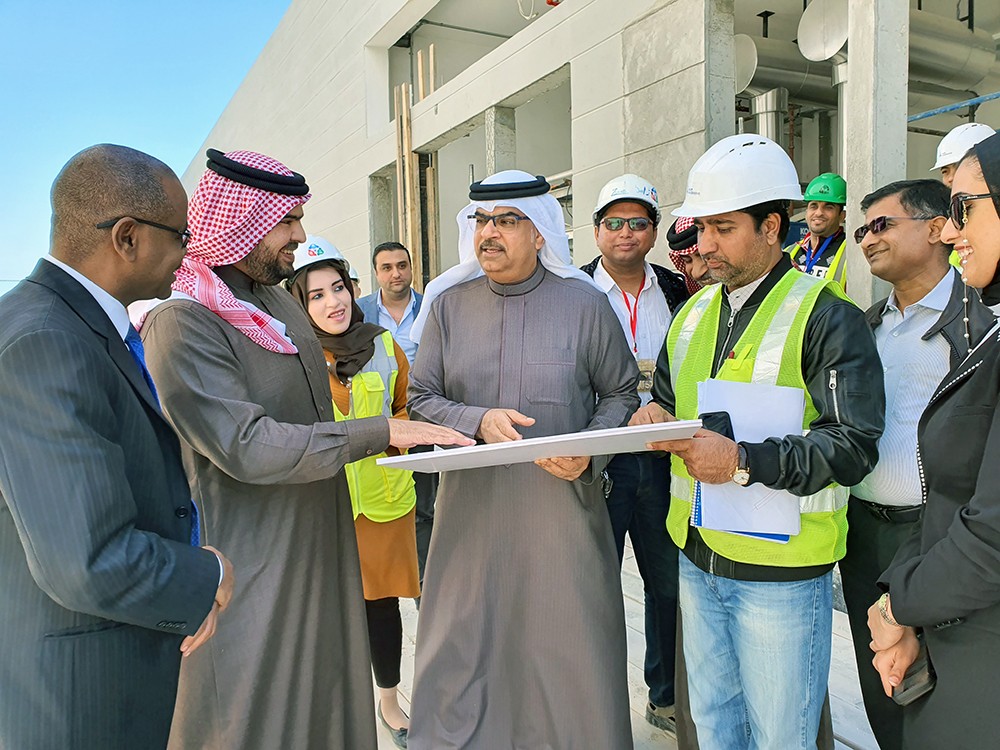 الأشغال : إنجاز 68% من مشروع مبنى مركز مراقبة الحركة الجوية