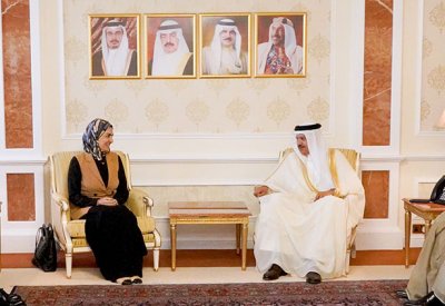 وزير الخارجية يستقبل الأمين العام للمجلس الأعلى للمرأة