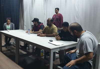 "كمامة" الاسباني  الفونسو ساستري برؤية المخرج أسحق عبدالله