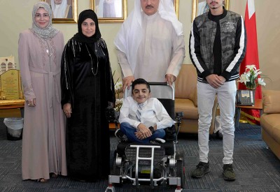 دعم فئة ذوي العزيمة لإدماجهم التام في المجتمع والمشاركة في بناء الوطن