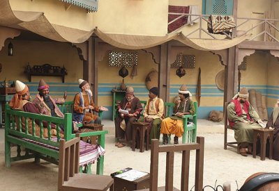 مجلي في " حكاية أبن الحداد"