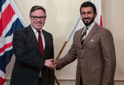 سمو مستشار الأمن الوطني يبحث مع وزير المشتريات الدفاعية في المملكة المتحدة التطورات الإقليمية