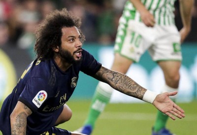 ريال مدريد يكشف طبيعة إصابة مارسيلو وكورتوا