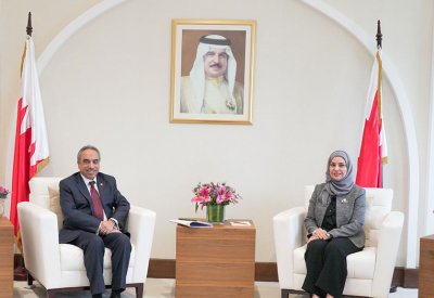 رئيسة مجلس النواب تلتقي وزير الأشغال