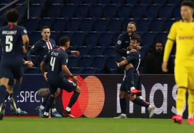 باريس سان جيرمان يقصي دورتموند من دوري الأبطال