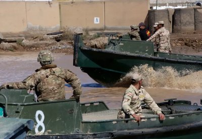 عودة الصواريخ مجددا.. صاروخان على قاعدة جنوب بغداد