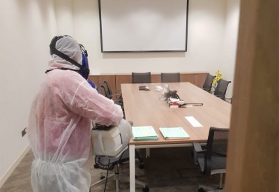 جهاز المساحة والتسجيل العقاري:  إجراءات وقائية سريعة لمواجهة "كورون" 