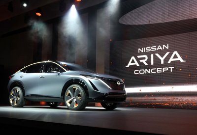 Nissan Ariya اليابانية رباعية الدفع