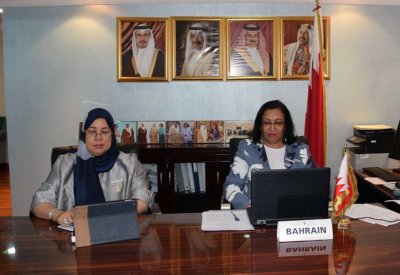 وزيرة الصحة تشارك بالاجتماع المرئي الأول عن بعد لمنظمة الصحة العالمية