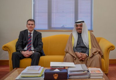 مستشار سمو رئيس الوزراء يستقبل السفير الألماني