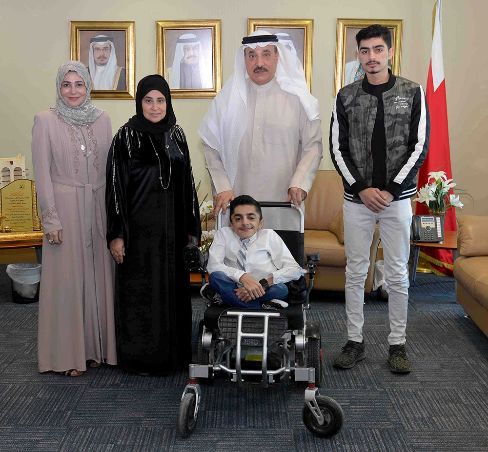 دعم فئة ذوي العزيمة لإدماجهم التام في المجتمع والمشاركة في بناء الوطن