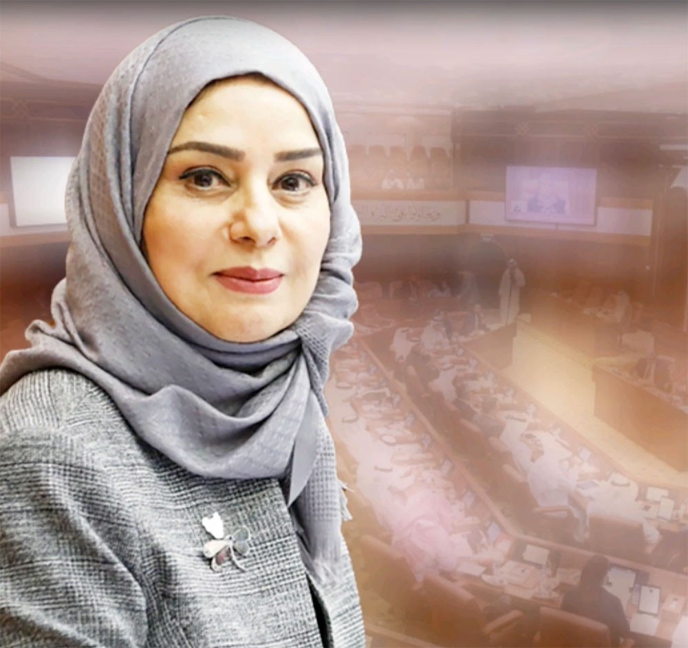 بالفيديو: الرئيسة زينل: كوني إمرأة أستمع وأستطيع فعل أكثر من شيء.. وتصفيق نيابي