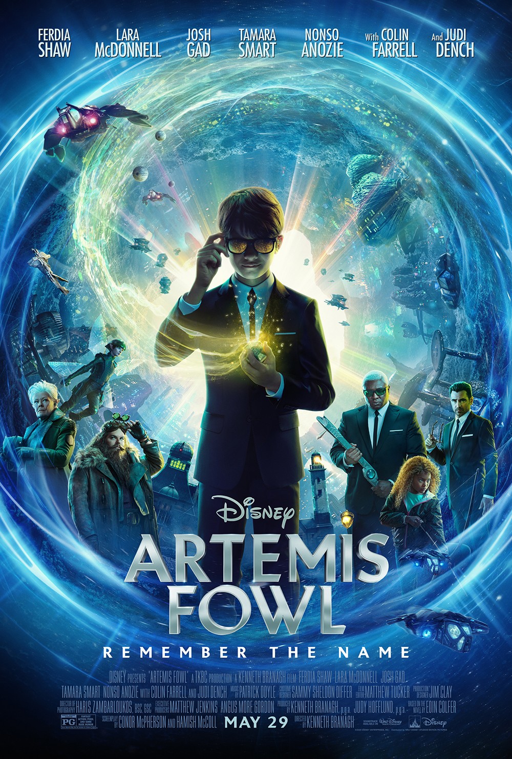 الفيديو ترويجي والملصق الجديدَ لفيلم "ARTEMIS FOWL"
