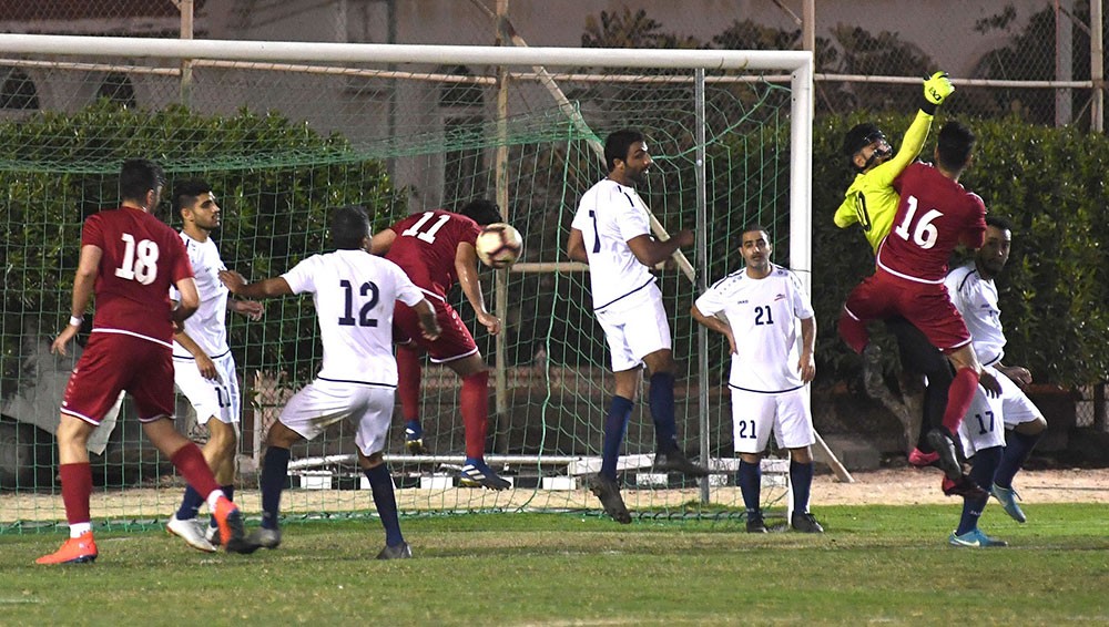 مواجهة حامية الوطيس بين جيبك وألبا في كأس الشركات الكروي