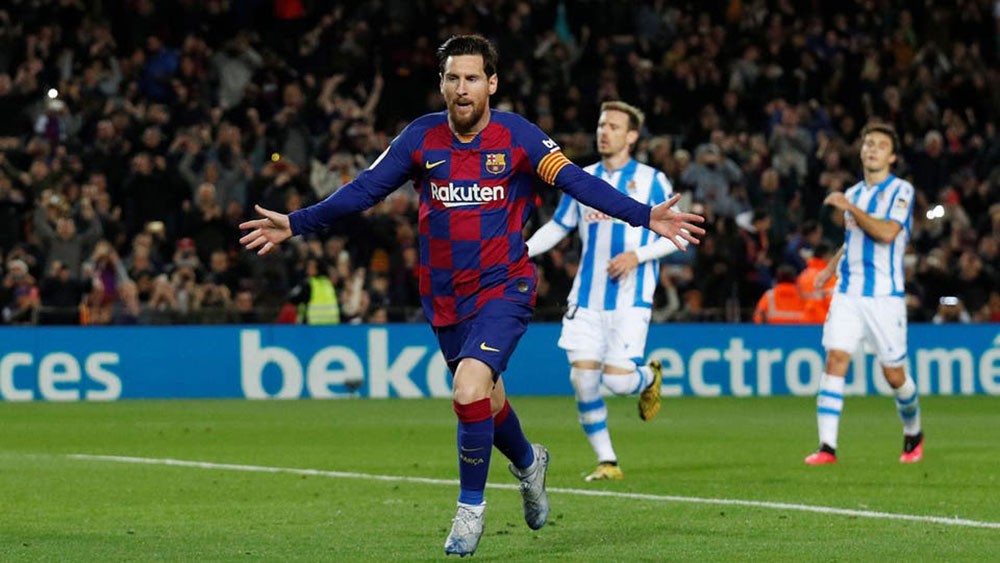 "تقنية الفيديو" تمنح برشلونة فوزاً "باهتا" على سوسييداد