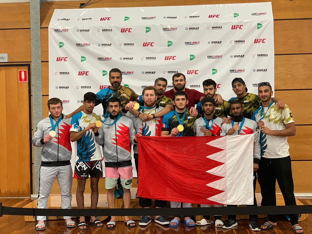 سلمان بن محمد يُهنئ بإنجاز MMA البحرينية في بطولة استراليا المفتوحة