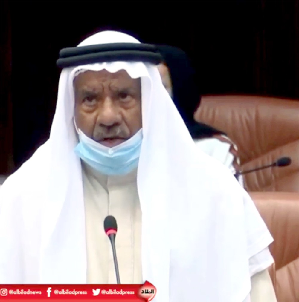 بالفيديو: جمشير بكمامة بجلسة الشورى.. والصالح: الكورونا وباء "لعين"
