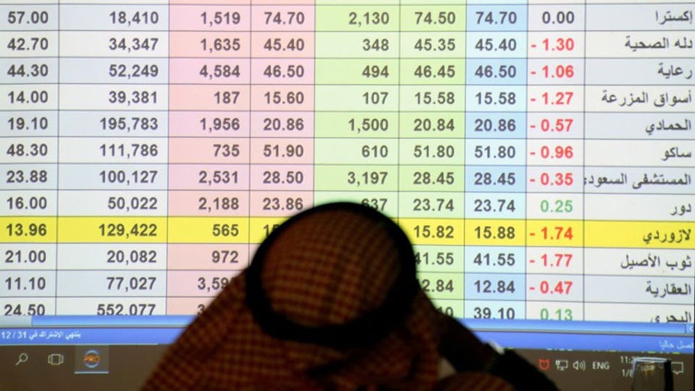 قفزة ترفع مؤشر الأسهم السعودية فوق 6 آلاف نقطة