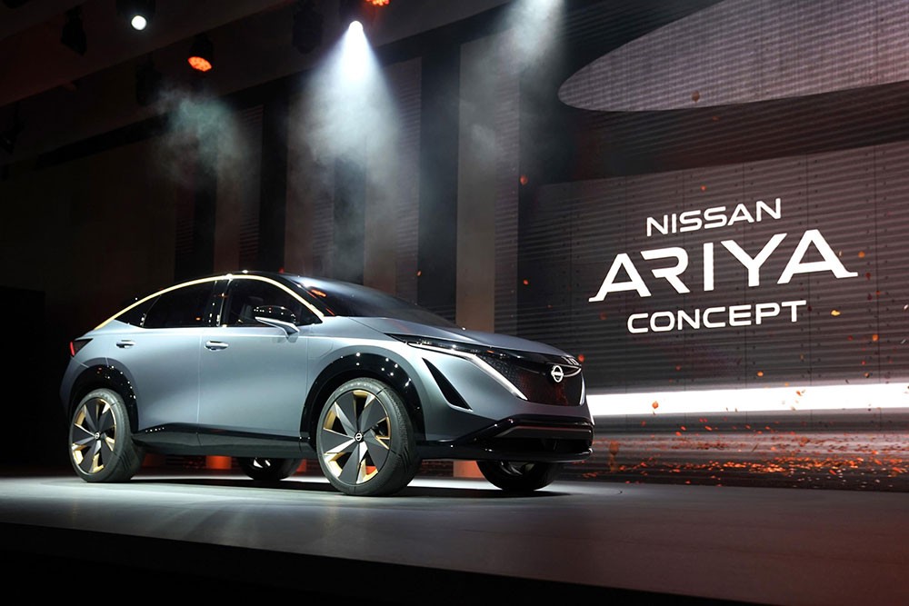 Nissan Ariya اليابانية رباعية الدفع